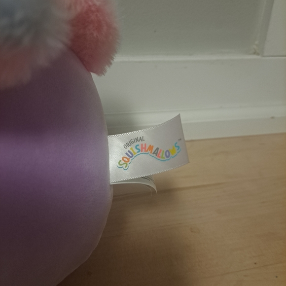 Squishmallows Lavender Cat with Rainbow Tail Plush – 10” - Picture 4 of 6